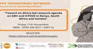 Invitation to the UNFPA & Perivoli Africa Research Centre TransformU University Network Webinar